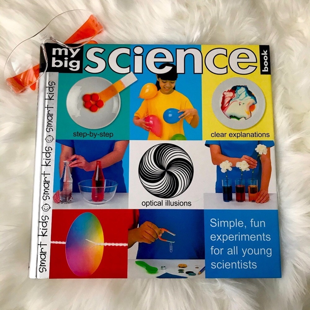 🔺EUC My Big Science Book + Safety Glasses